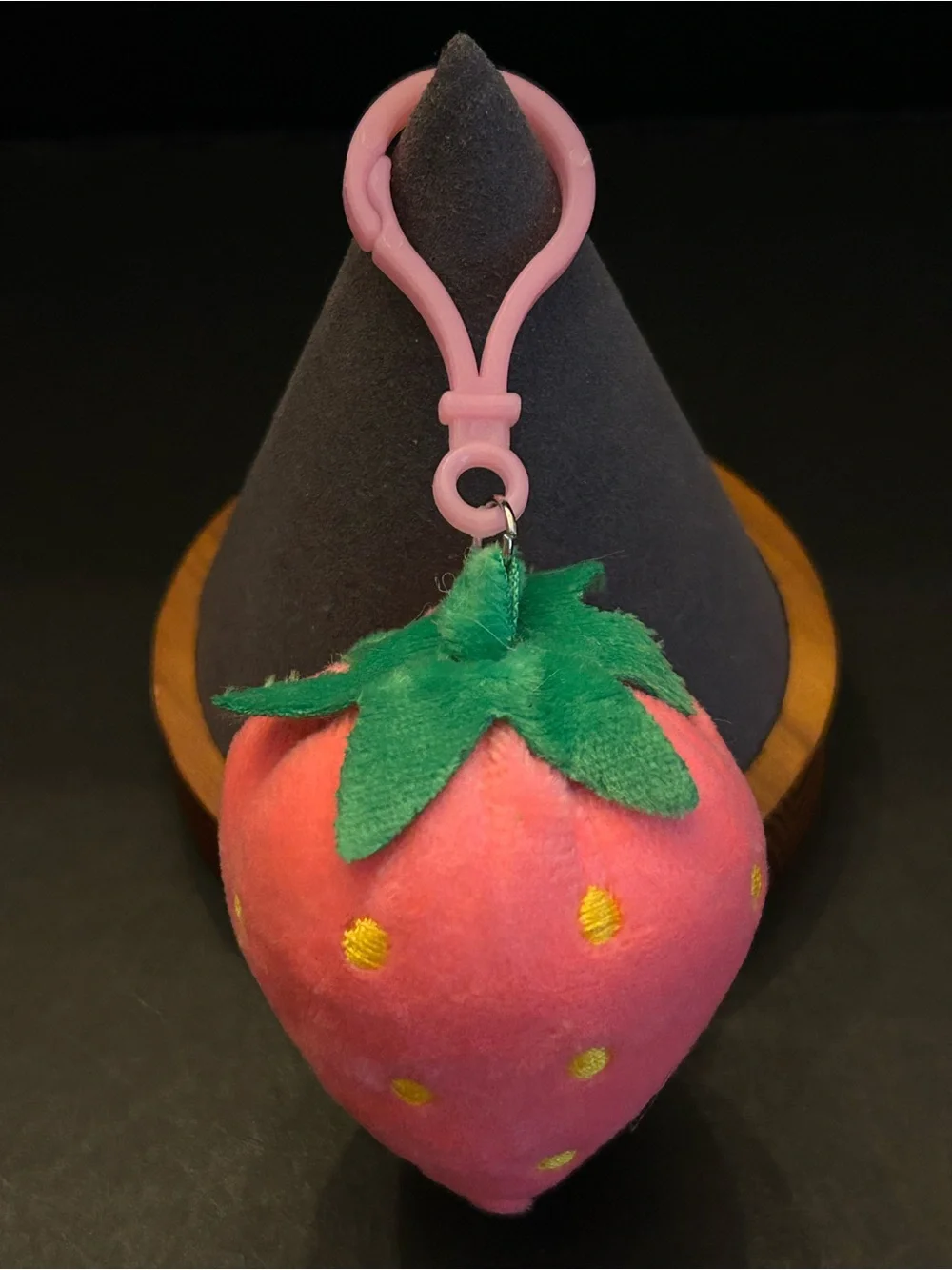 Buy 1 Get 1 FREE - Plush Red or Pink Strawberry 🍓 Bag Charm Zipper Pull